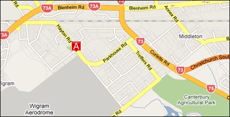 Christchurch Branch Location